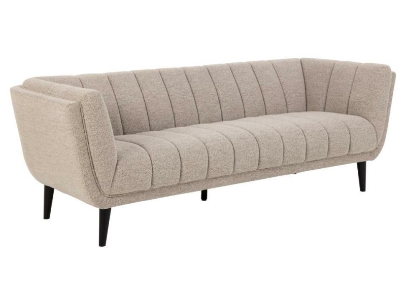 Sofa Tampa trzyosobowa beżowa Monza 60 - ACTONA